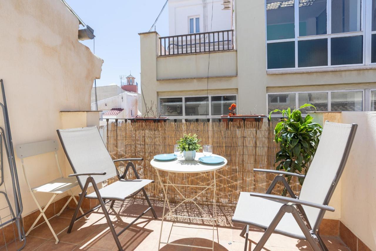 Urbe10 Terrace Constitucion 1 Bedroom Apartment Málaga Esterno foto
