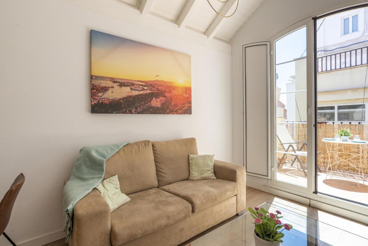 Urbe10 Terrace Constitucion 1 Bedroom Apartment Málaga Esterno foto