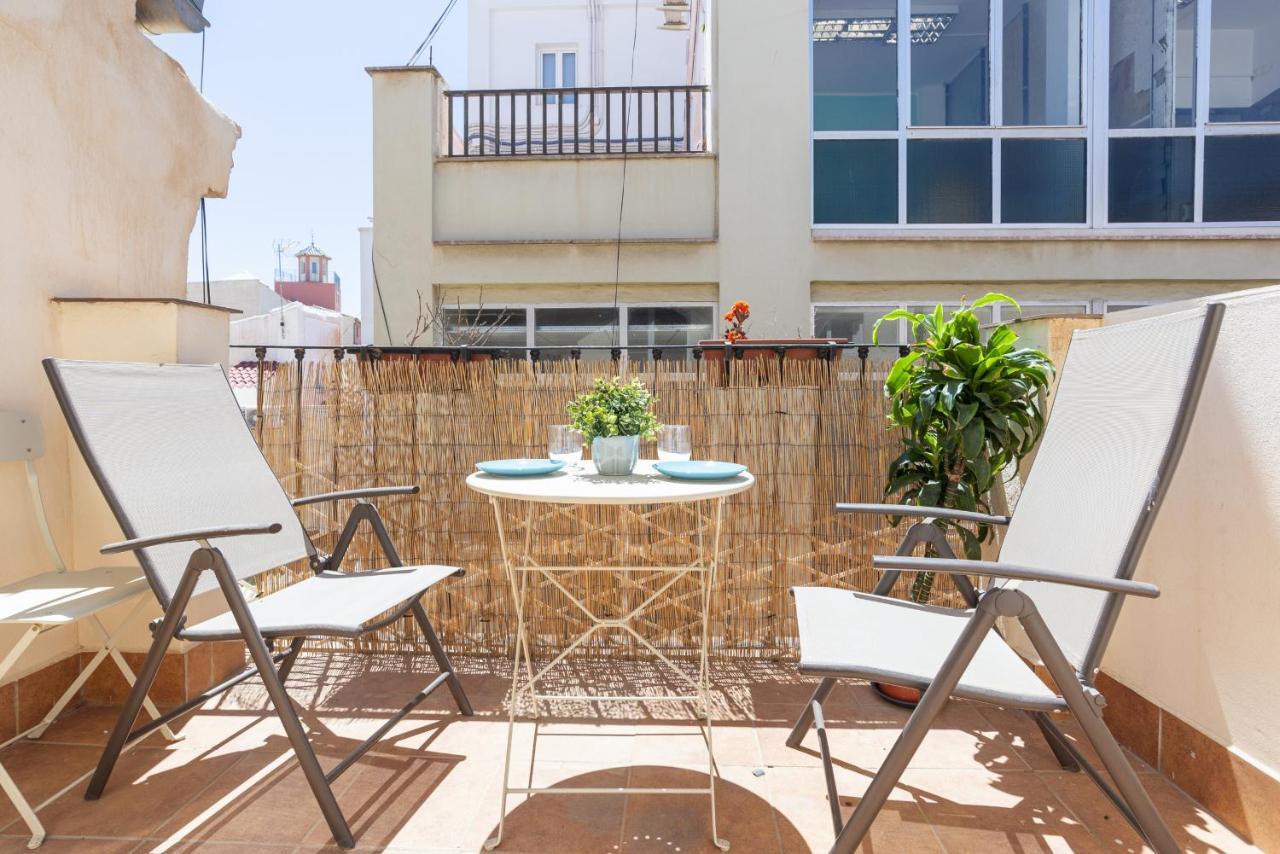 Urbe10 Terrace Constitucion 1 Bedroom Apartment Málaga Esterno foto